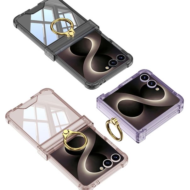 Futrola RING LINES II za Samsung F751B Galaxy Z Flip 8 5G, roza - EP3190381