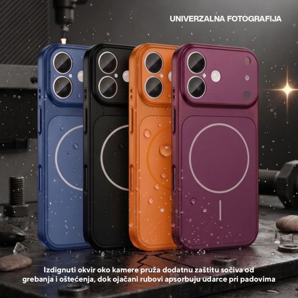 Maska za iPhone 13 (61) ljubičasta DEFINE MagSafe - EP3208654