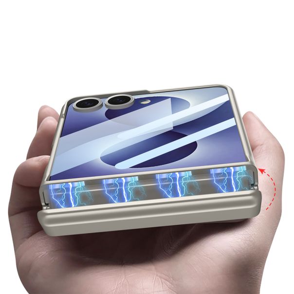 Futrola SMOOTH MagSafe za Samsung Galaxy Z Flip 8 5G (GKK case), koralno crvena - EP3202684