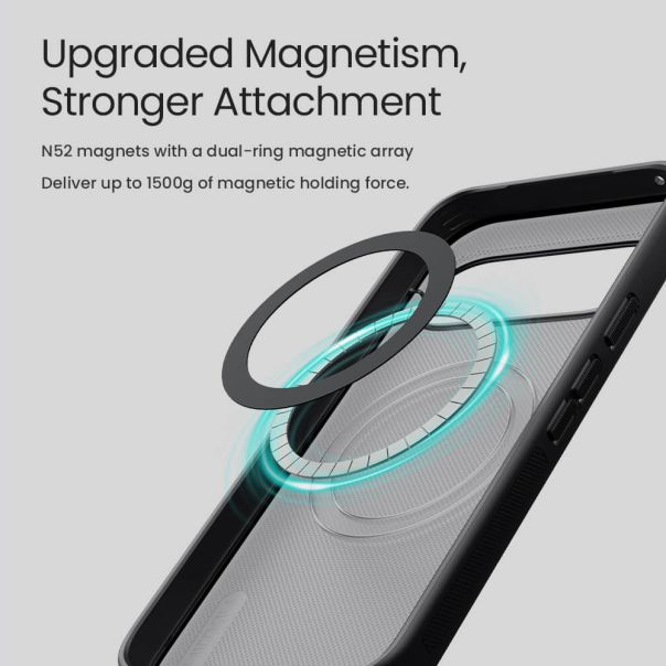 NILLKIN futrola Super Frost Pro Magnetic za Google Pixel 11, providno crna - EP3269163