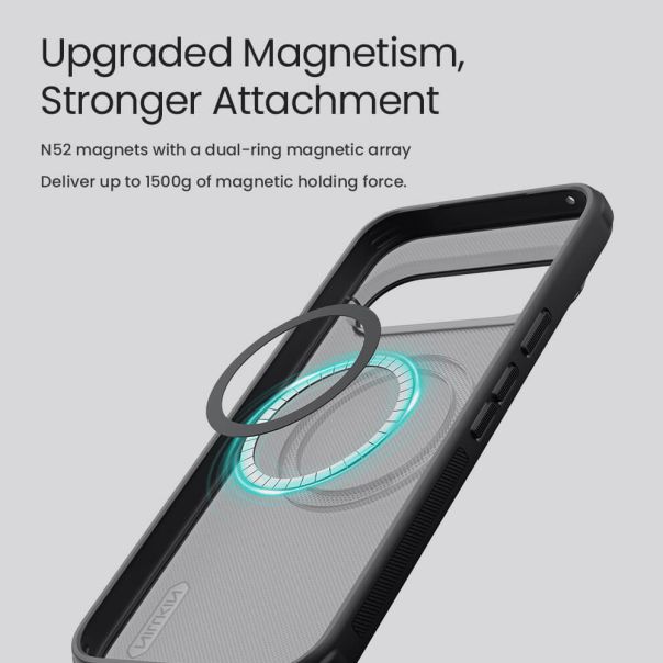 NILLKIN futrola Super Frost Pro Magnetic za Google Pixel 11 Pro XL, providno crna - EP3269154