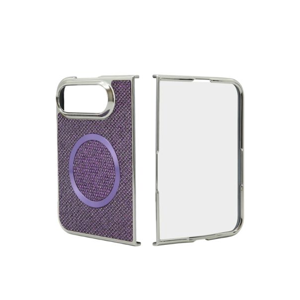 Maska za iPhone DUO ljubicasra SHINING MagSafe - EP3222084