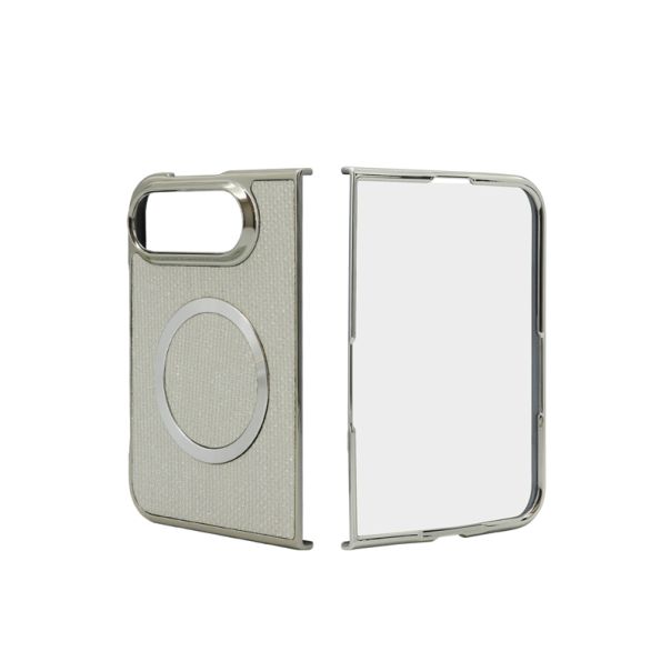 Maska za iPhone DUO SHINING MagSafe srebrna - EP3222093