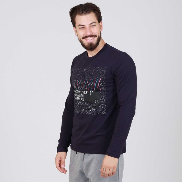 RANG Majica dug rukav carmine m - F211M04-10