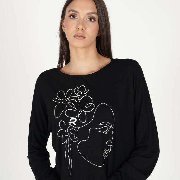 RANG Majica dug rukav santana W - F251W03-02D