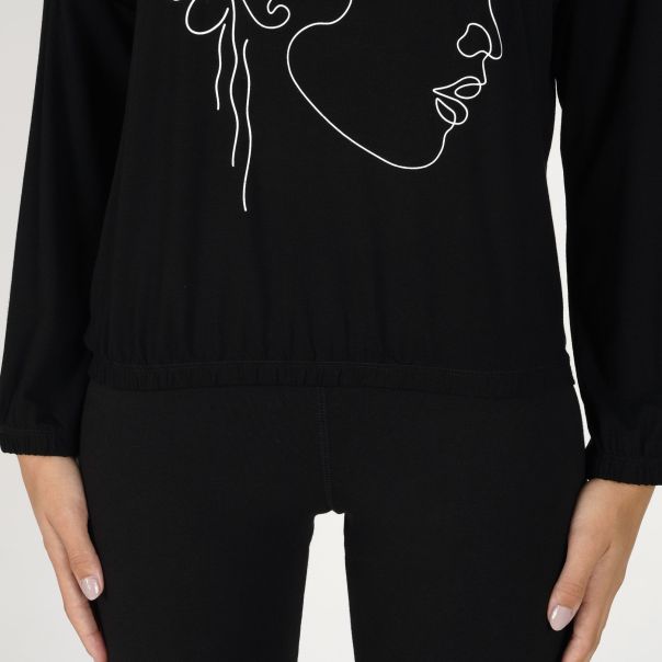 RANG Majica dug rukav santana W - F251W03-02D