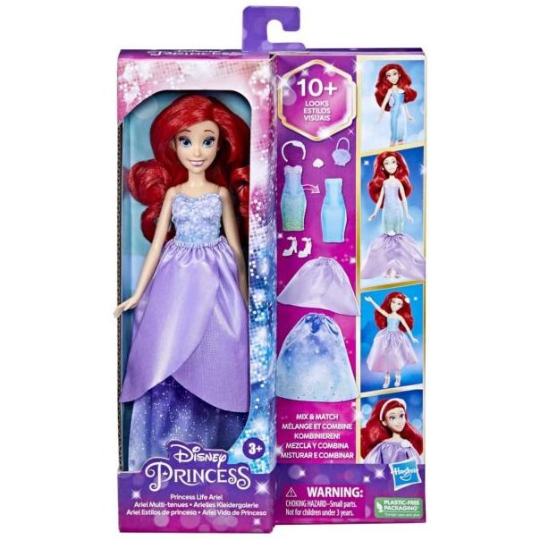 DISNEY PRINCESS Ariel sa 10 outfita - F4624