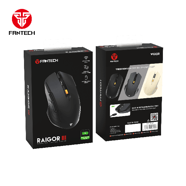 FANTECH Mis Wireless Gaming WG12R Raigor III crni - 210368