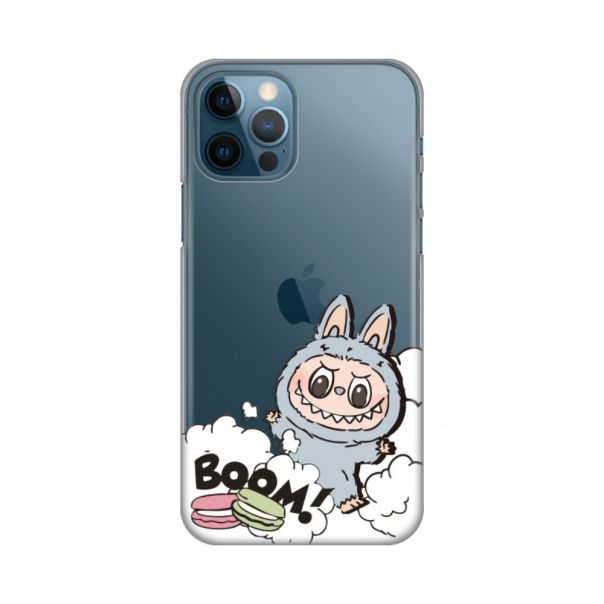 Maska za iPhone 12/12 Pro 6.1 La Bubu Macaron Silikonska Print Skin - 8020924