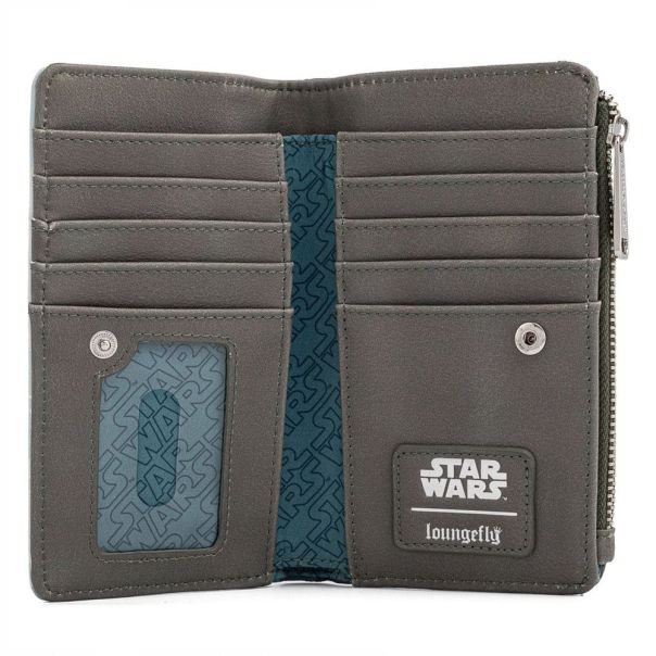 Star Wars Rey Kylo Faux Leather Bi Fold Wallet - EP3250519