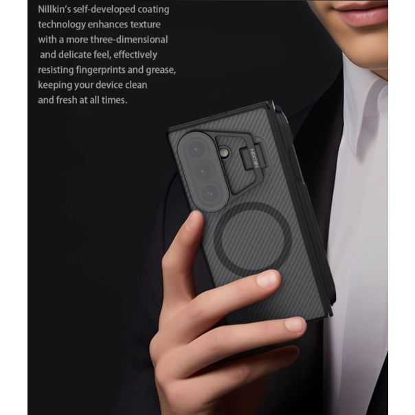 Maska za Samsung F966B Galaxy Z Fold 7 crna (with pen) Nillkin CamShield Prop Magnetic - 223466