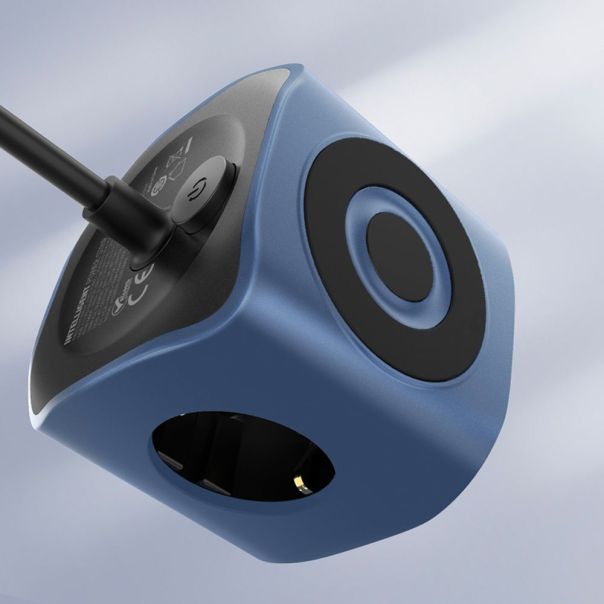 Produzni kabl LDNIO SE3338, 3 uticnice, USB, 2xPD, 6u1, GAN, 65W total power - 224830