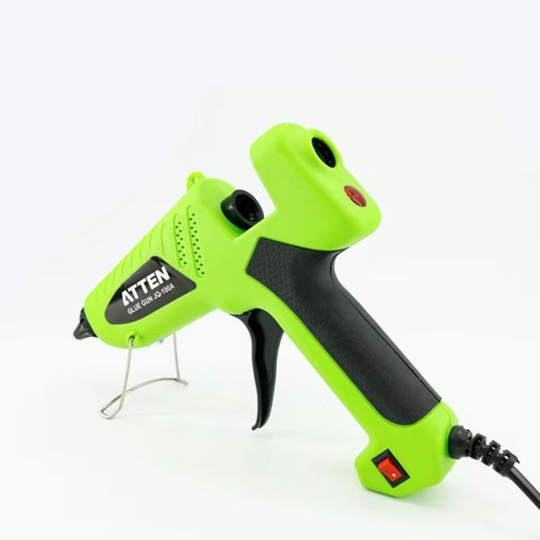 Pistolj za vruce lepljenje JQ-100A Atten zeleni - 222665