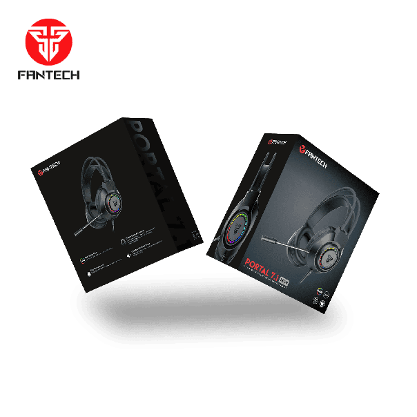 FANTECH Gejmerske slušalice HG28 PORTAL 7.1 CRNE - 208887