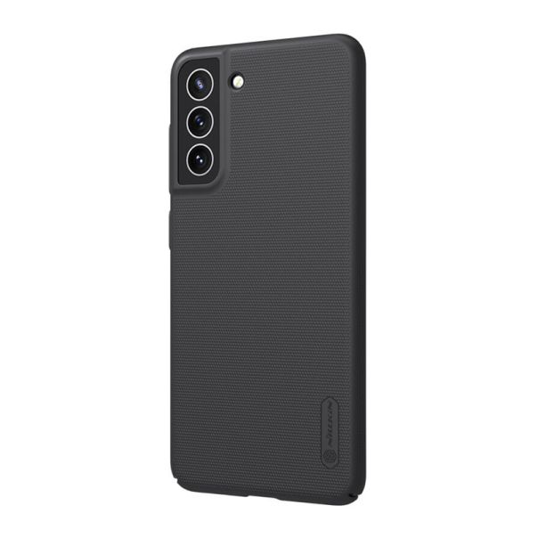 NILLKIN Maska Super Frost za Samsung G990B Galaxy S21 FE, crna - F95217