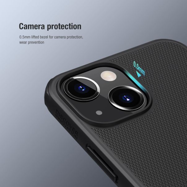 NILLKIN Maska Super Frost Pro za iPhone 13, crna - F95466