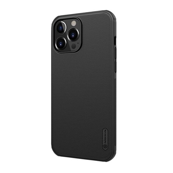 NILLKIN Maska Super Frost Pro za iPhone 13 Pro, crna - F95470