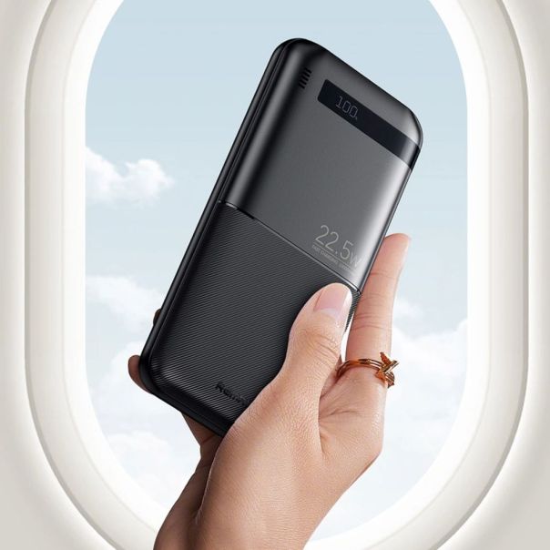 Power bank prenosiva baterija REMAX Piloteer Series RPP-71 20W+22.5W Fast Charging 10000mAh crni - 217156