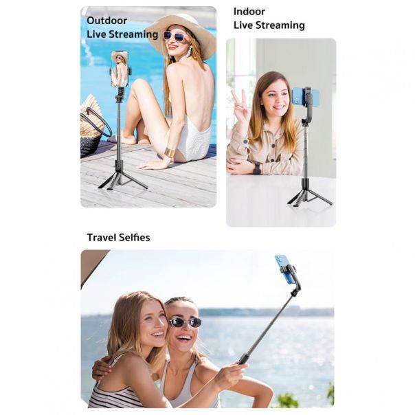 Selfie stick + tripod Coteci Plus BS-034 crni - EP3232573