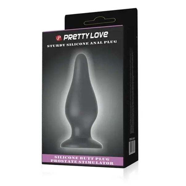Crni analni dildo 15cm - 014460
