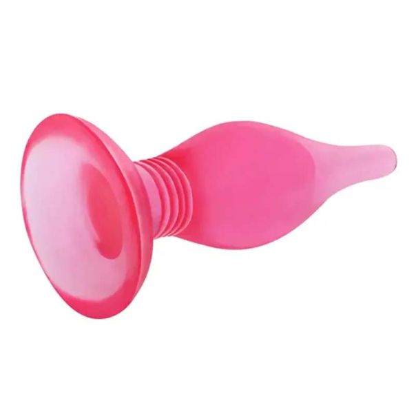 Roze analni dildo 14cm - 017006