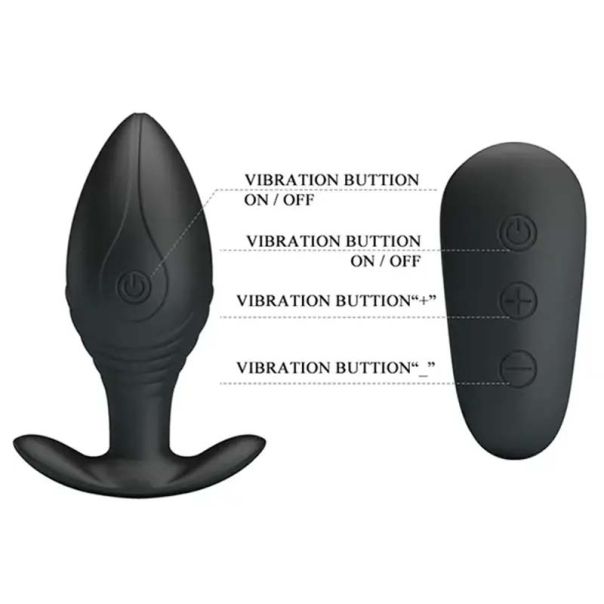 Analni vibrator bežični - 040078W