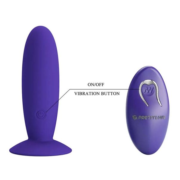 Analni vibrator sa bezicnim daljinskim Youth - 040045WL