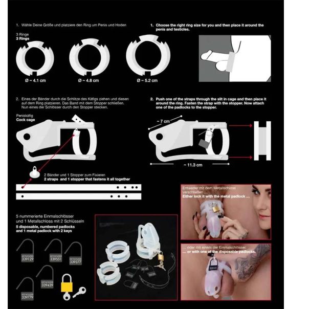 Beli Silikonski Kavez za Penis - 05331140000