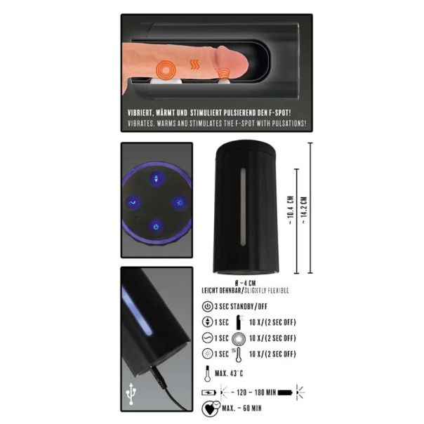 Blow Job Masturbator Rebel - 05545020000