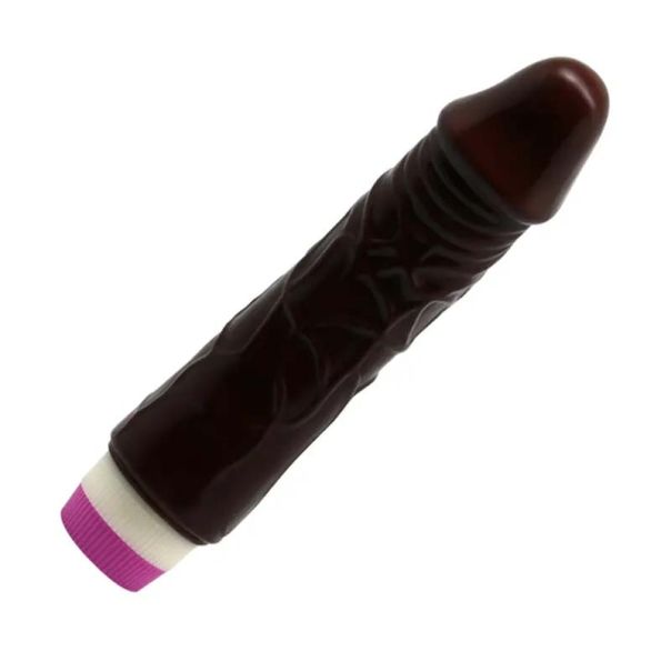 Crni realistični vibrator 20cm Fantasy Vibe - BW-001063