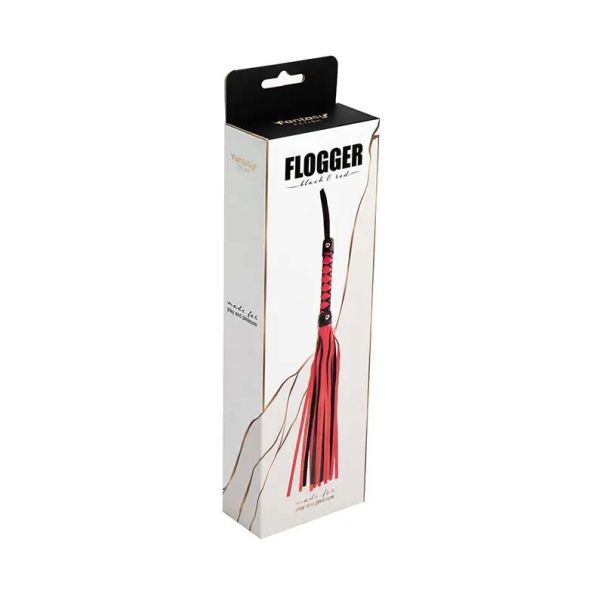 Crno crveni bic 51cm Black & Red Flogger - ff001089
