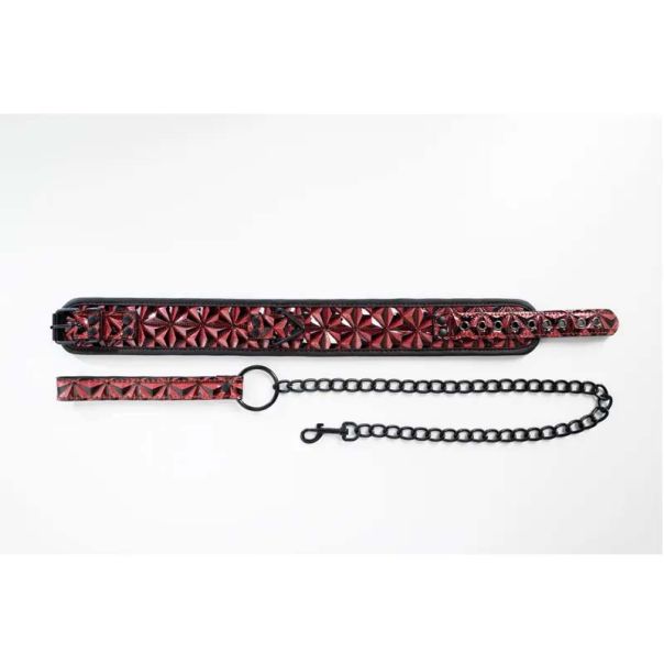 Crveni povodac Red Collar and Leash - ff001038