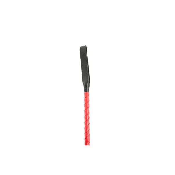 Crveno-crni bič Red & Black Riding Crop - ff001083