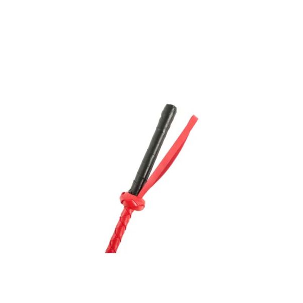 Crveno-crni bič Red & Black Riding Crop - ff001083