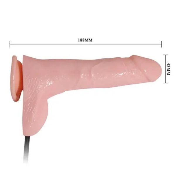 Realističan dildo na naduvavanje - 008066Q