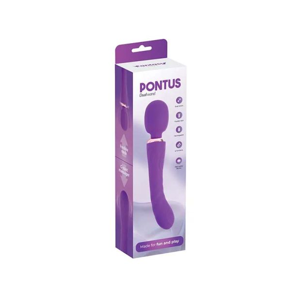 Dupli vibrator Pontus Purple - ft001100