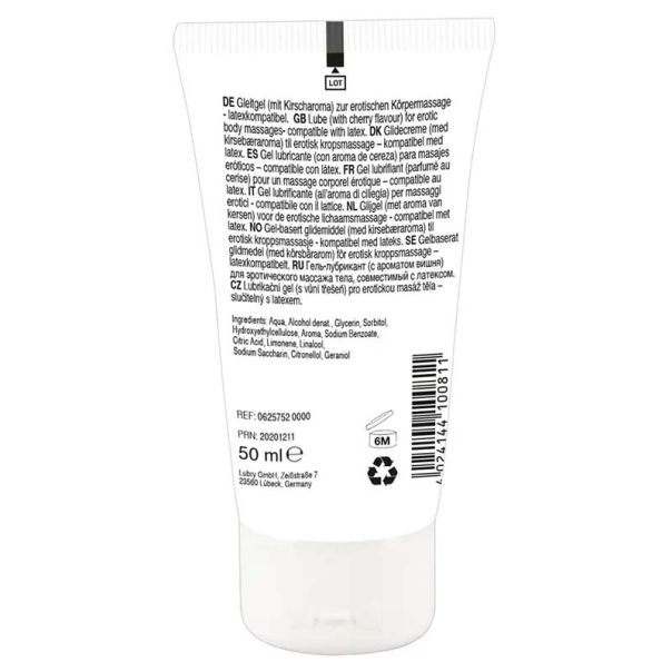 Gel za masažu sa ukusom trešnje Lick it Cherry - 06257520000