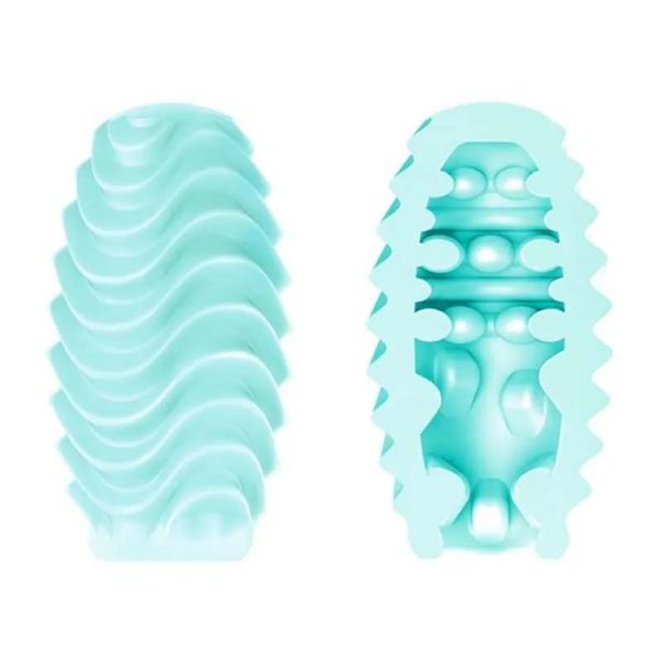 Jaje masturbator Double Sided Egg Blue - 014832-3