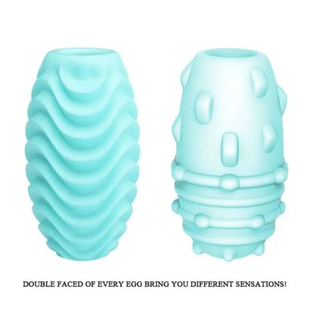 Jaje masturbator Double Sided Egg Blue - 014832-3