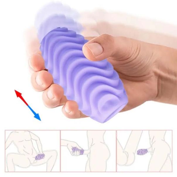 Jaje masturbator Double Sided Egg Purple - 014832-2