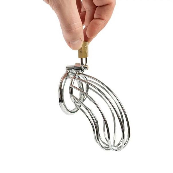 Kavez za penis od nerđajućeg čelika 2 Fantasy Fetish - ft001094