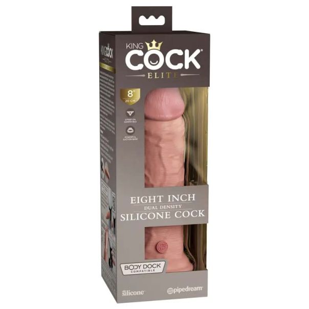 Kvalitetni Silikonski Dildo 22cm 8 Inch 2Density Silicone Cock - 22702