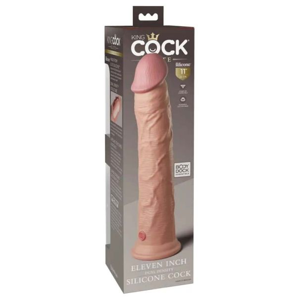 Kvalitetni Silikonski Dildo 30cm 11 Inch 2Density Silicone Cock - 22705