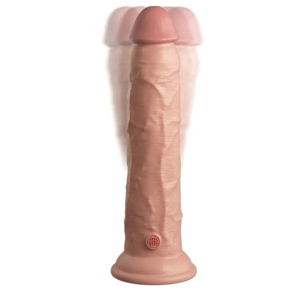 Kvalitetni Silikonski Vibro Dildo 23cm 2Density - 22709