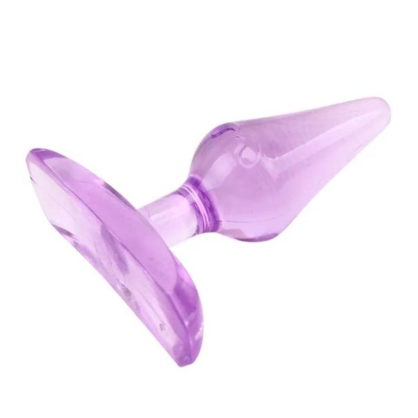 Ljubicasti analni dildo za pocetnike - CN-331410081