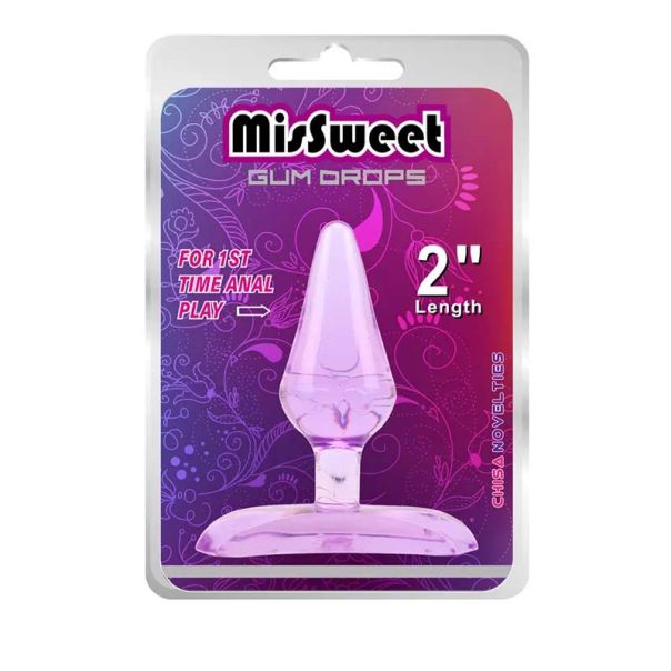 Ljubicasti analni dildo za pocetnike - CN-331410081