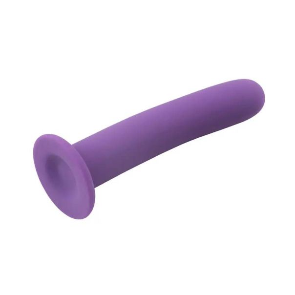 Ljubicasti silikonski dildo bez testisa Raw Recruit - CN-544073589