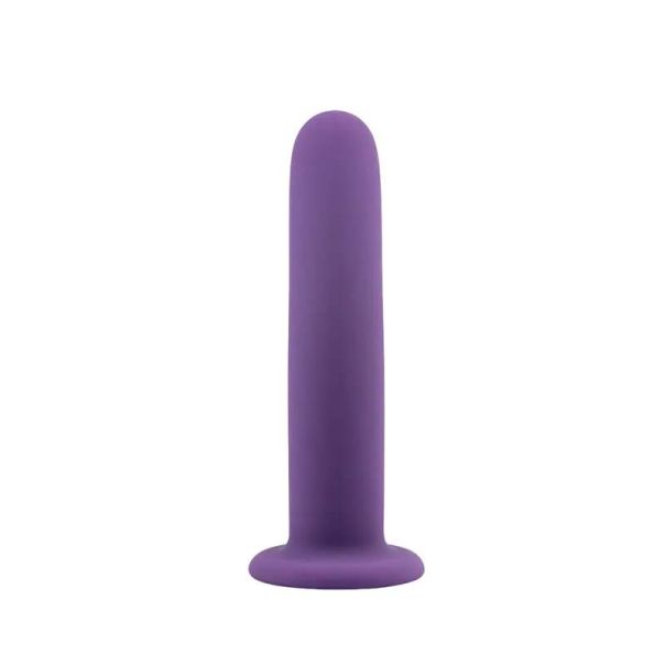 Ljubicasti silikonski dildo bez testisa Raw Recruit - CN-544073589