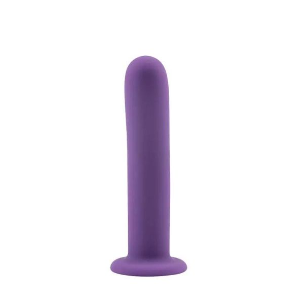 Ljubicasti silikonski dildo bez testisa Raw Recruit - CN-544073589