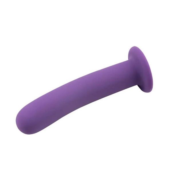 Ljubicasti silikonski dildo bez testisa Raw Recruit - CN-544073589